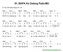 Kita so iko nga pe mau. Bapa Ku Datang Pada Mu Bapa Nuan Roh Do Au Buku Doding Haleluya