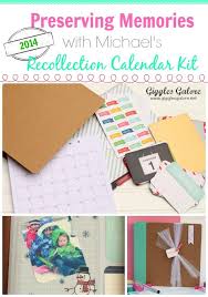 Preserve Your Memories With Michael S Recollections Calendar Kit Calendar Kit Scrapbook Paper Crafts Michaels Crafts Store