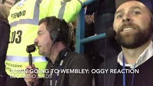 💙💙💙OGGY'S MOMENT: Paul Ogden explodes while Matt Glennon is left stunned  as Huddersfield Town book their place at Wembley in Championship play off  final 💙💙💙