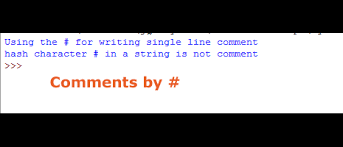 In this way we can implement multi line comments using single line comments.this can be seen as follows. 2 Ways Of How To Write Python Comment Multiline And Single