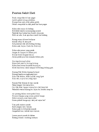 Pantun kajang pak malau mp3 & mp4. Pantun Sakit Hati