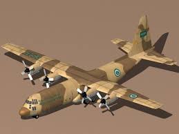 Hercules C 130 H 30 Royal Saudi Air Force 3d Model C 130 3d Model Hercules