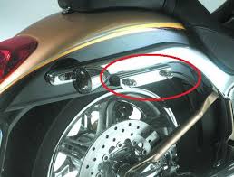Easy Brackets Harley Davidson Deuce Fxstd Complete Saddlebag Mounting System Kit