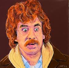 I met Fred Armisen and he signed the portrait I painted of him. :  r/LiveFromNewYork