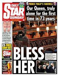 It has been removed from the rockafeller website but still circulating on the web. Daily Star Sunday 2021 04 18