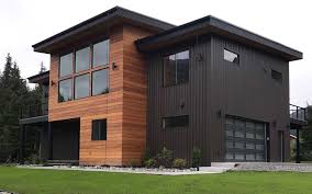 What makes wood paneling modern? Hardwood Siding Exotic Wood Siding