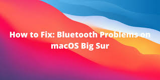 Sometimes the problem with bluetooth can be solved by deleting the paired device and pairing it again. How To Fix Bluetooth Problems On Macos Big Sur 4 Tips