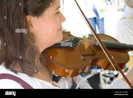 Fiddle player usa hi-res stock photography and images