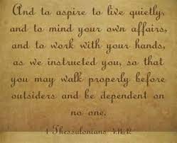Aspiring To Live The Quiet Life J Aaron Gruben