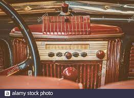 Vintage Car Radio High Resolution Stock Photography And Images Alamy