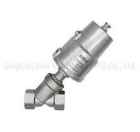 China Manufacturer CF8/CF8m Pneumatic Stainless Steel Automatic 2 2 Way on  off/Piston/Angle Seat Valve for Air/Water/Oil/Acid/Steam/Control