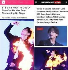 In einer von gallup korea durchgeführten umfrage wurde er als das 9. Kth Facts On Twitter Right After The Concert Local And Foreign Media Reported About Btsv Always Show Off His Magical Beauty Explosive Response Of Fans Korea Herald Reported That V Is