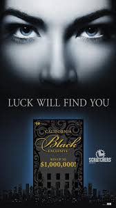 California Lottery: "California Black Exclusive Scratchers 2" Print Ad by  David&Goliath, Smuggler