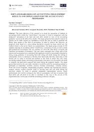 159 din 20 februrarie 2018. Pdf Soft And Hard Skills In Accounting Field Empiric Results And Implication For The Accountancy Profession