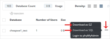 Mariadb server is one of the most popular open source relational databases. How To Download Your Database From Directadmin Preguntas Frecuentes Faq Domains4bitcoins Com