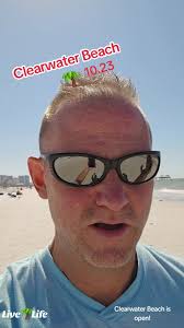 Clearwater Beach Floirda is Open! #clearwaterbeach #clearwater #Florida  #beaches #Stpetebeach #tampa #floridaliving #livelife #beachykeen #fyp