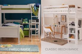 Though it comes down to preference, the criterion to consider when deciding on how high your bunk bed should be; High Sleeper Loft Beds For Children Kids High Sleeper Bed Little Folks Furniture