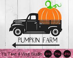 Download Pumpkin Farm Svg Vintage Truck Svg Vintage Pumpkin Truck Svg Farm T By T S Tees Vinyl Studio Thehungryjpeg Com