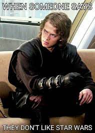 That Face Star Wars Anakin Ray Star Wars Star Wars Humor