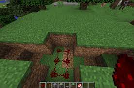 Now, you want to place the pistons in the order shown, and put a redstone torch behind each set, with a block (any block) above the torches. How To Make An Automatic Piston Door In Minecraft With Pictures
