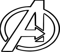 Captain America Shield Coloring Avengers Coloring Pages Avengers Coloring Superhero Symbols