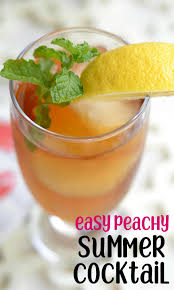 Try one of these tasty mixers this summer. Peach Vodka Iced Tea Summer Cocktail Good In The Simple