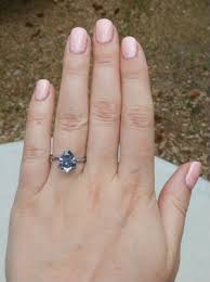 Pear Shaped Rings And Carat Size On Finger