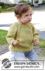 The knit studio located in jackson, mississippi features exquisite yarns from around the world on our online store. Baby Leaf Sweater Drops Baby Children 38 9 Free Knitting Patterns By Drops Design