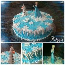 Eiskonigin Torte Schneemann Olaf Elsa Schneeflocken Blau Geburtstag Geschenk Kinder Frozen Tortebestellen Tort S Knusperhaus Schneeflocken Kuchen