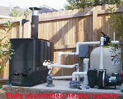 Extenda Swim Wood Fired Swimming Pool Heater Swimming Pool Heaters Pool Heater Backyard Pool