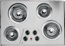 Maybe you would like to learn more about one of these? Ge Jp328skss 30 Inch Electric Cooktop With 4 Coil Elements Removable Drip Bowls Upfront Controls Ge Fits Guarantee And Ada Compliant Stainless Steel