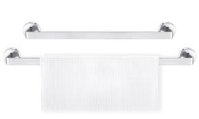 Often overlooked, bathroom towel bars are a staple of any practical bathroom. Zack Foccio Towel Rail