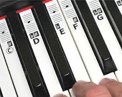 Finde die antworten in unserem blog! Musik Tastatur Klavier Tasten Aufkleber 52 Etiketten 49 88 Tasten Online Ebay