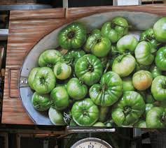 Green Tomato Painting Fruits Et Legumes Fruits Legumes