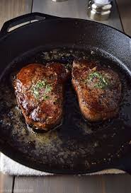 Pan Seared Filet Mignon Recipe Recipe Filet Mignon Recipes Recipes Herb Butter Recipe