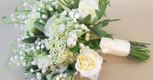 Kirifly artificial fake flowers plants silk rose flower arrangements wedding bouquets decorations plastic floral table centerpieces home kitchen garden party décor (pink champagne). Katherine Artificial Flowers Wedding Bouquet Wedding Flowers