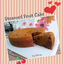 Baking S Corner Steamed Gula Melaka Fruit Cake Goh Kf Dried Fruit Mix Steam Recipes Steamed Cake