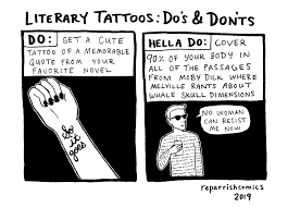 It can heat your house. Literary Tattoos Day 2 Beforewegoblog
