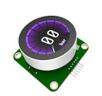 1.3 Inch 240*240 IPS Small Round Knob Display STM32C091 Circular Rotary Knob Hmi UART Smart Switch Tft Lcd Display Modules