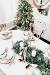 Rustic Modern Christmas Table Setting