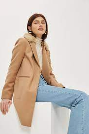Purchase the stylish piece of outerwear while all sizes are still available at nordstrom! Ù…ØªÙƒØ§Ù…Ù„ Ù…Ø­ÙˆØ± Ø§Ù„Ù‰ Ø§Ù„Ø¢Ù† Topshop Camel Coat Fur Collar Natural Soap Directory Org