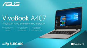 Harga berkisar antara idr 3,8. Preview Asus Vivobook A407u Termurah Dengan Fingerprint Indonesia Youtube