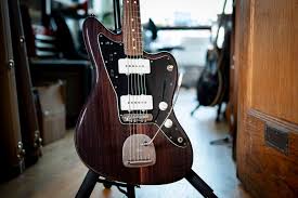 Scored a dream guitar today, an all rosewood Fender Jazzmaster!!