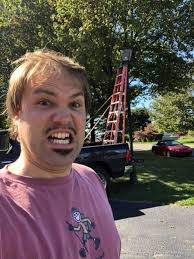 Adding a strap makes ladder work feel safer