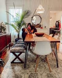27 Charming Boho Dining Room Design Ideas Molitsy Blog Boho Dining Room Dining Room Small Bohemian Dining Room