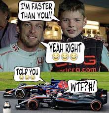 But i made it in memes style★ to watch all our videos, click here. Jenson Button En Max Verstappen 2006 2015 Formula 1 Car Formula 1 Formula Racing