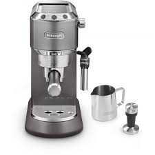 No, only powder for espresso machines. Delonghi Ec 785 Gy Dedica Coffe Espresso Makers Photopoint Lv