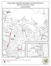 Highland Avenue Rehabilitation Project City Of Glendale Ca
