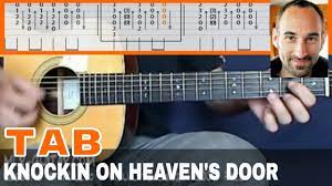 Guitar Cover Tab Knockin On Heaven S Door By Mlr Guitar Youtube Learn Guitar Songs Guitar Acoustic Guitar Lessons