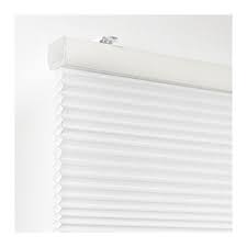 Hoppvals Plissegordijn Dubbel Wit 80x155 Cm Ikea Cellular Blinds Living Room Blinds Blinds For Windows
